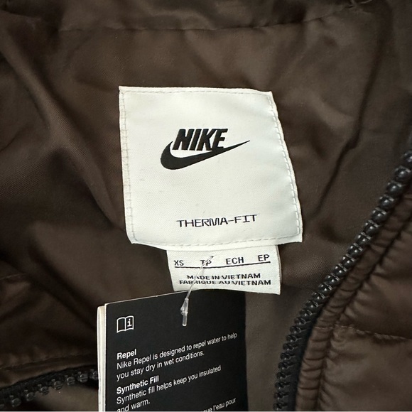 Nike Jacket Womens Size XS Sportswear Therma-Fit Repel Long Puffer - Picture 11 of 11